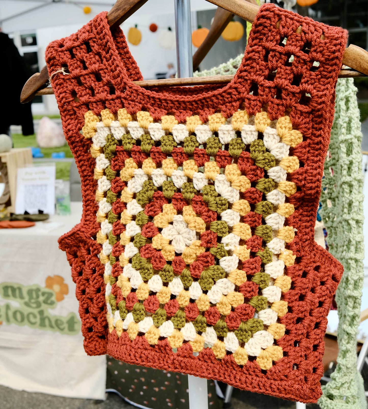 granny stitch vest